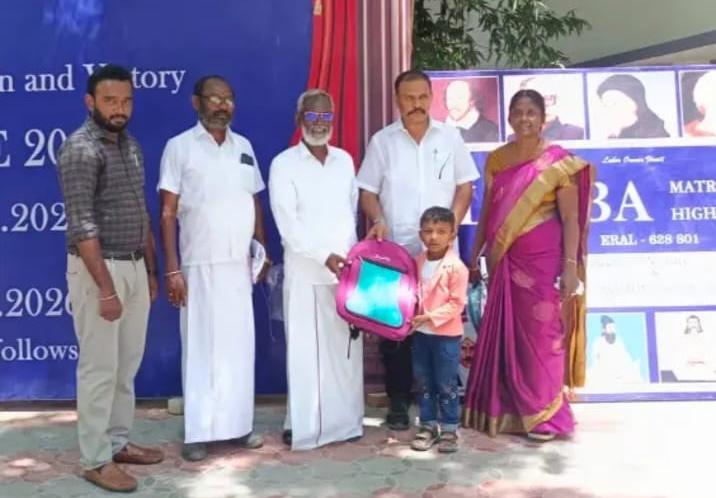 லோபா மெட்ரிகுலேஷன் மேல்நிலைப் பள்ளியில் 43வது ஆண்டு துவக்க விழா.